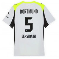 Borussia Dortmund Ramy Bensebaini #5 Vonkajší futbalový dres 2025-26 Krátky Rukáv